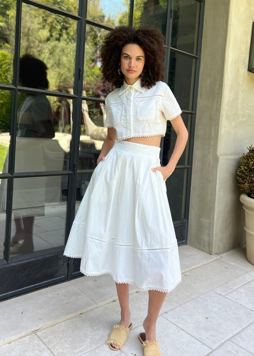 The Hamptons Two-Piece Set-White – Benaar LA