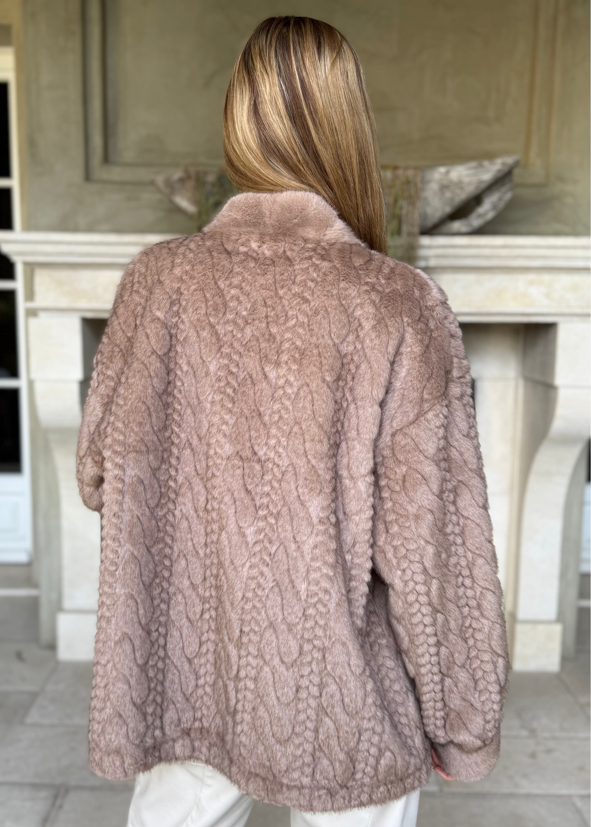 plage fur knit ファーニット ベージュ モカ ウール WEB限定追加》Fur Nuance プルオーバー（ニット／セーター）｜Plage