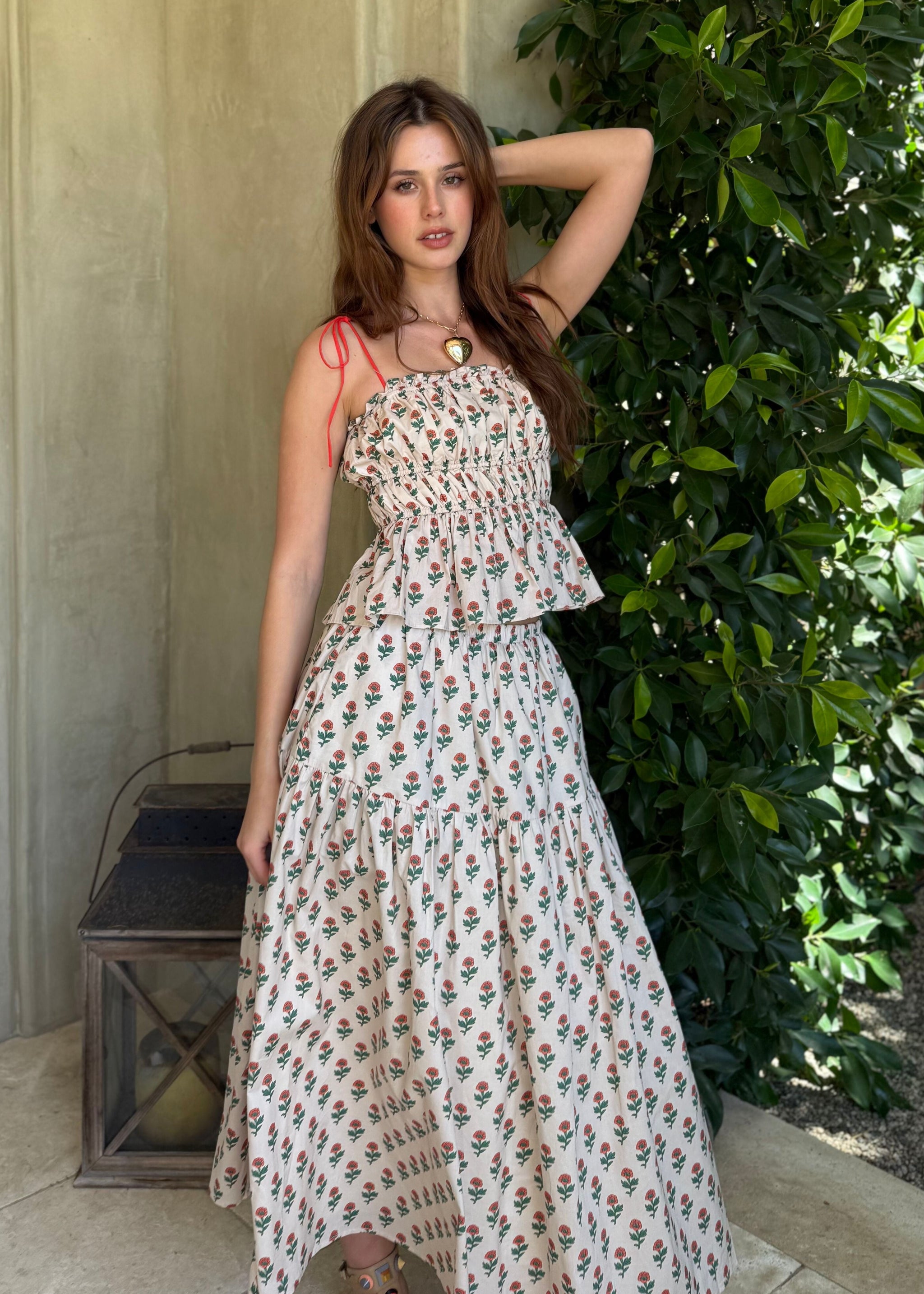 ★赤字セール／即発★BCBGeneration Floral Print Maxi Skirt ★ 30634243_59554573_600.jpg