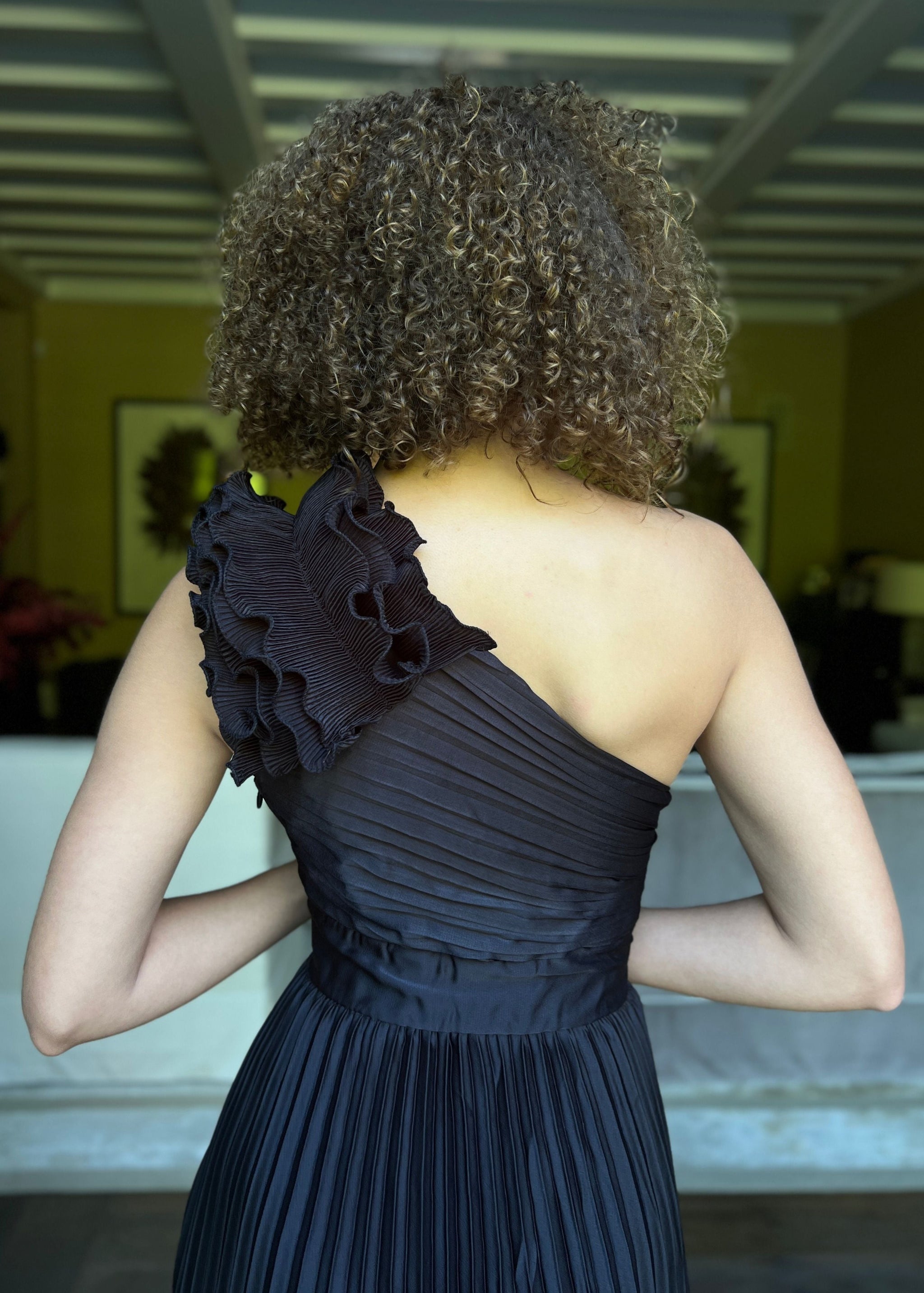 DorryDoll Manyway frill dress ブラック×ベージュ DorryDoll Manyway frill dress ブラック×ベージュ many way
